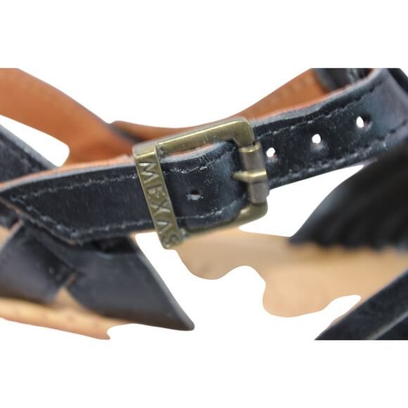 Mexas Maya Black Sandals- Huaraches - Picture 4 of 6